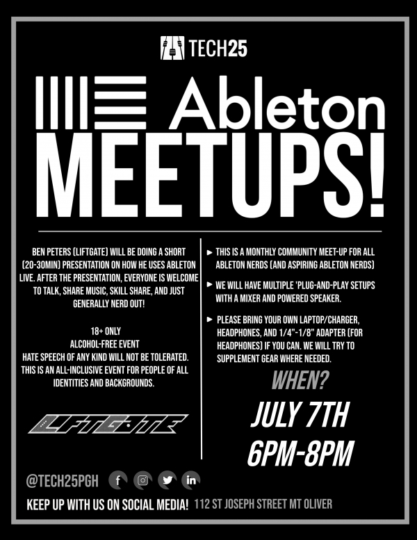 Photo for Ableton Meetup