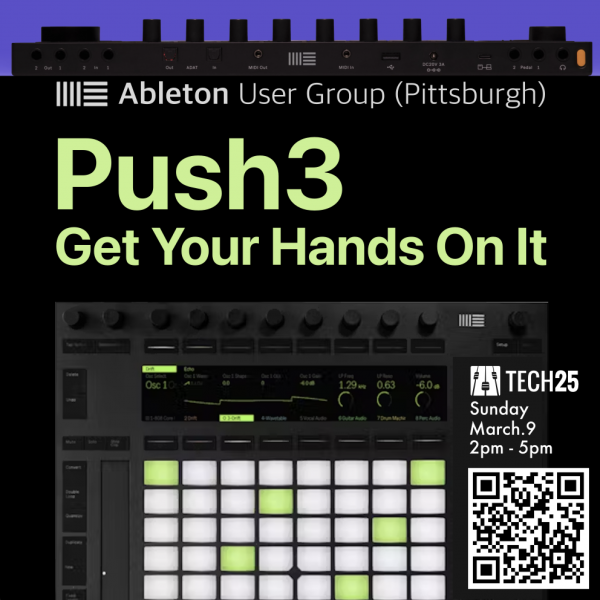 Photo for Free Ableton User Group: Get Your Hands on a Push 3