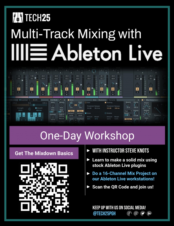 Photo for Multitrack Mixing in Ableton Live Workshop