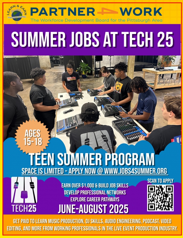 Photo for Applications for Tech25's Teen Summer Job is Now Open