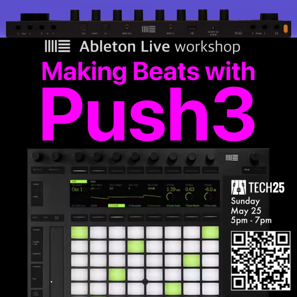 Photo for Ableton Live Workshop: Making Beats with Push 3