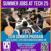 Photo for Applications for Tech25's Teen Summer Job is Now Open