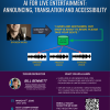 Photo for AI for Live Entertainment: Announcing, Translation and Accessibility